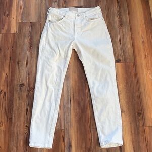 Everlane Off-White Straight-Leg jeans 28 Ankle
